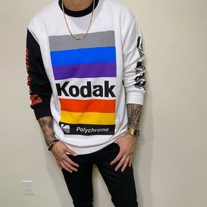 Kodak mens crewneck sweater